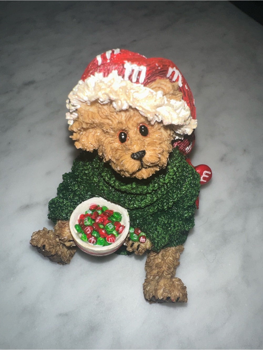 M&Ms 2006 Boyds Bears Holiday Bear S.C. Sweetnick